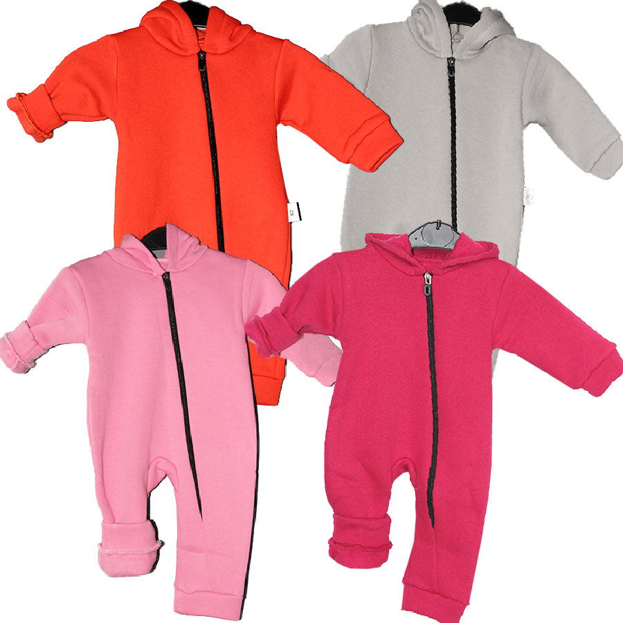 Детский комбинезон тёплый с начёсом